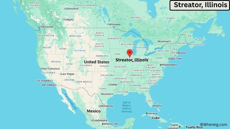 Where is Streator Located in LaSalle County, Illinois