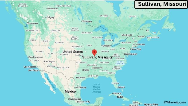 Where is Sullivan Located in Franklin County, Missouri
