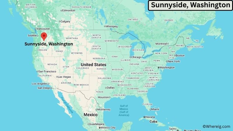 Where is Sunnyside Located in Yakima County, Washington