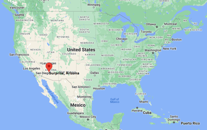 Where is Surprise, Arizona Where is Surprise, Arizona