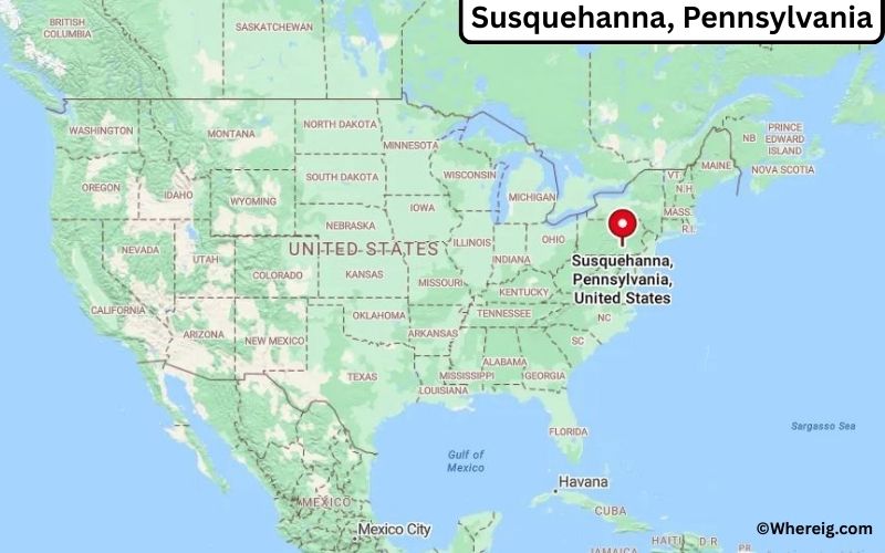 Where is Susquehanna, Pennsylvania
