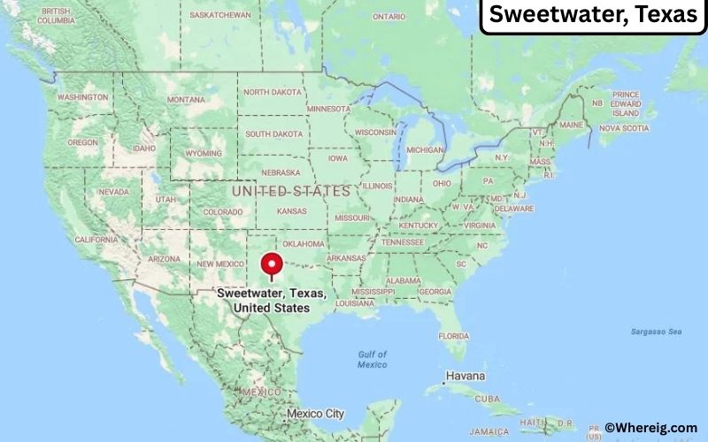 Where is Sweetwater, Texas