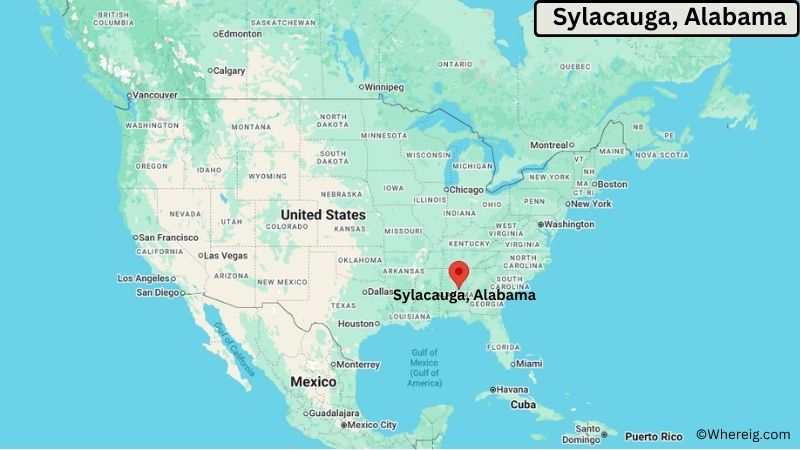Where is Sylacauga Located in Talladega County, Alabama