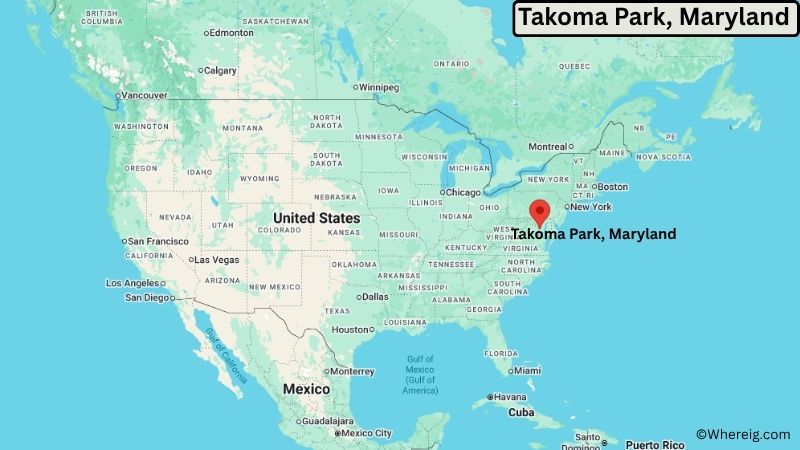 Where is Takoma Park Located in Montgomery County, Maryland