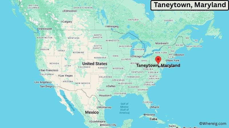 Where is Taneytown Located in Carroll County, Maryland