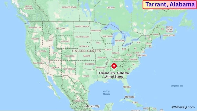 Where is Tarrant Located in Jefferson County, Alabama