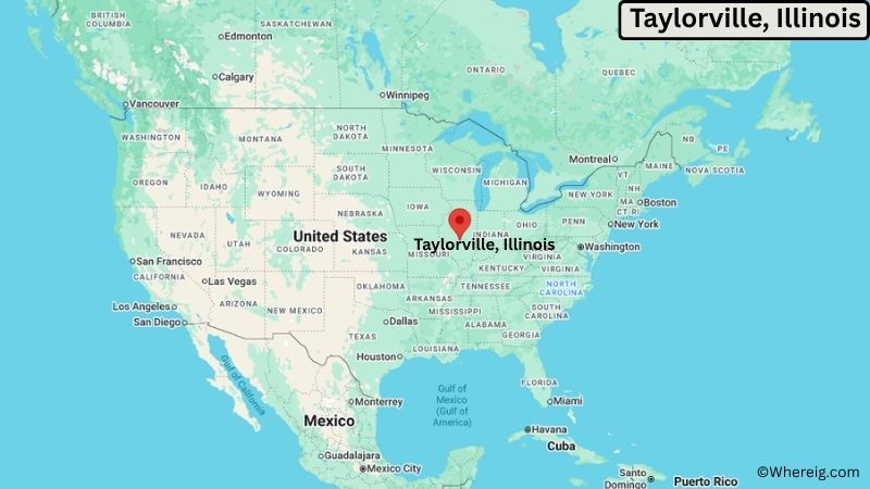 Where is Taylorville Located in Christian County, Illinois