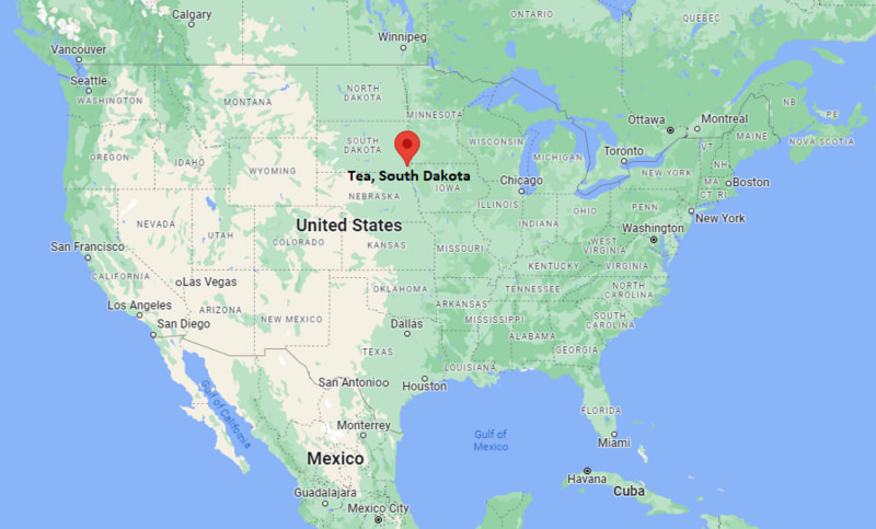 Where is Tea, South Dakota