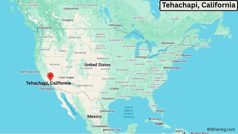 Where is Tehachapi Located in Kern County, California
