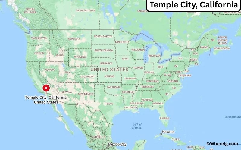 Where is Temple City Located in Los Angeles, California