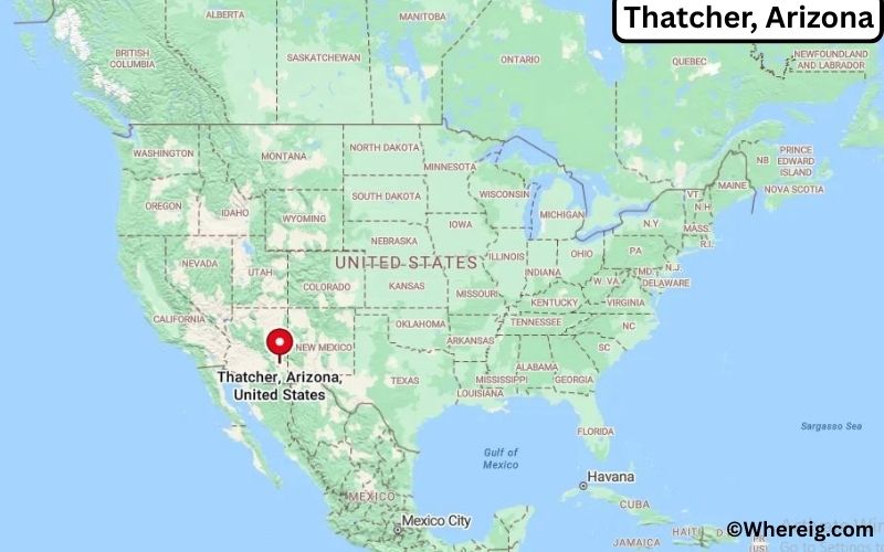 Where is Thatcher, Arizona