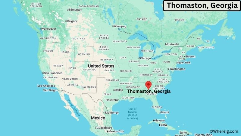 Where is Thomaston Located in Upson County, Georgia