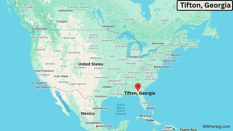 Where is Tifton Located in Tift County, Georgia