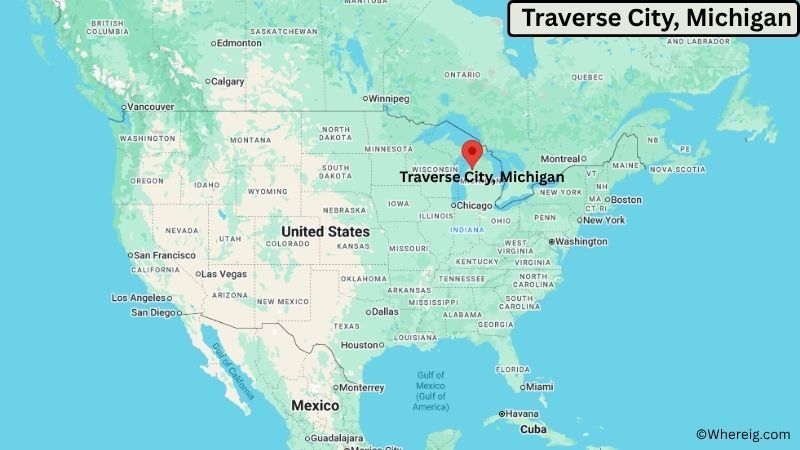 Where is Traverse City Located in Grand Traverse County, Michigan