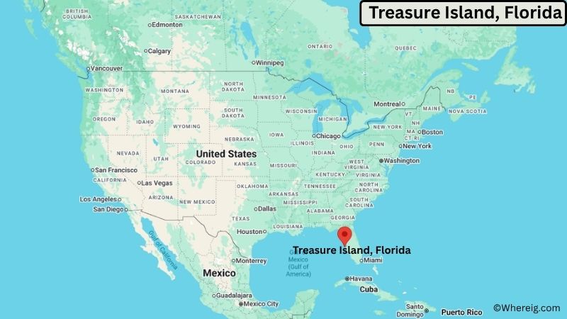 Where is Treasure Island Located in Pinellas County, Florida