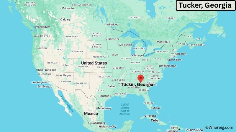 Where is Tucker Located in DeKalb County, Georgia