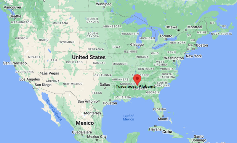Where is Tuscaloosa, Alabama