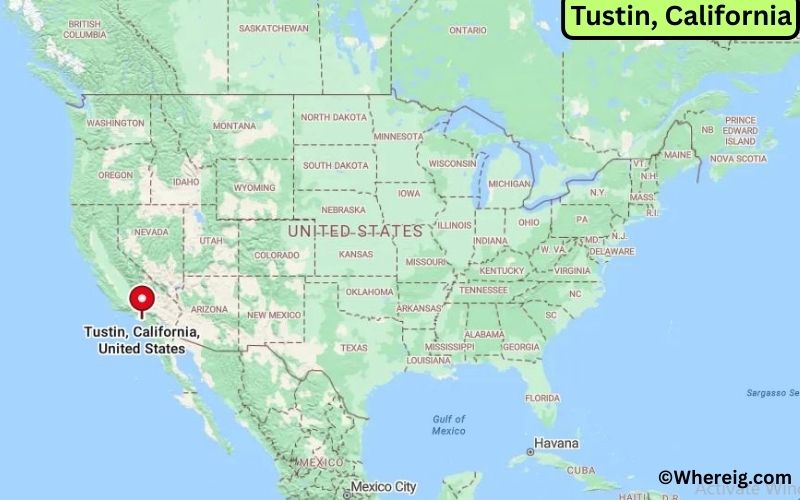 Where is Tustin Located in Orange, California