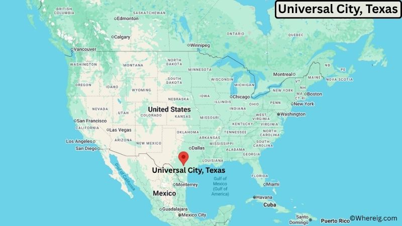 Where is Universal City Located in Bexar County, Texas