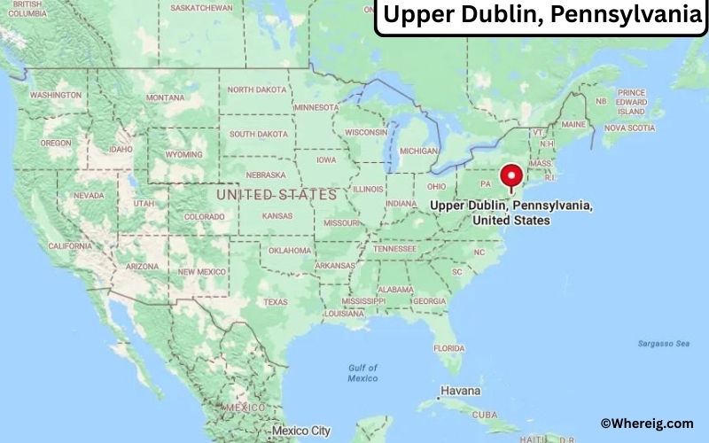 Where is Upper Dublin, Pennsylvania