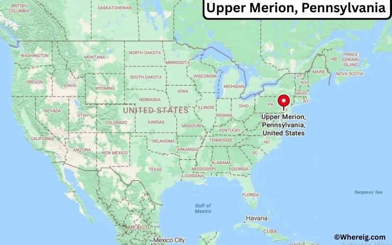Where is Upper Merion, Pennsylvania