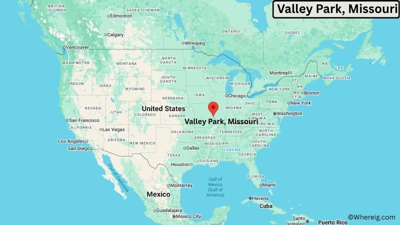Where is Valley Park Located in St. Louis County, Missouri