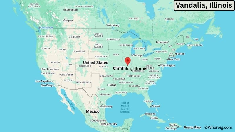 Where is Vandalia Located in Fayette County, Illinois