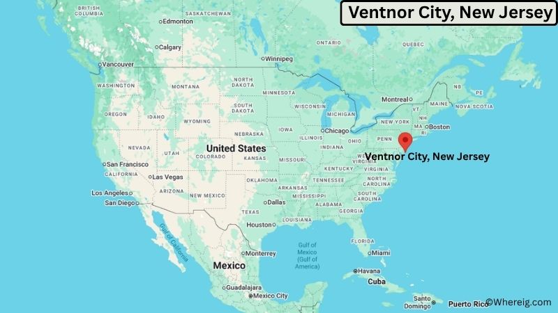 Where is Ventnor City Located in Atlantic County, New Jersey