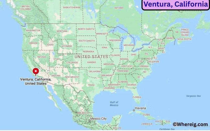 Where is Ventura Located in Ventura, California