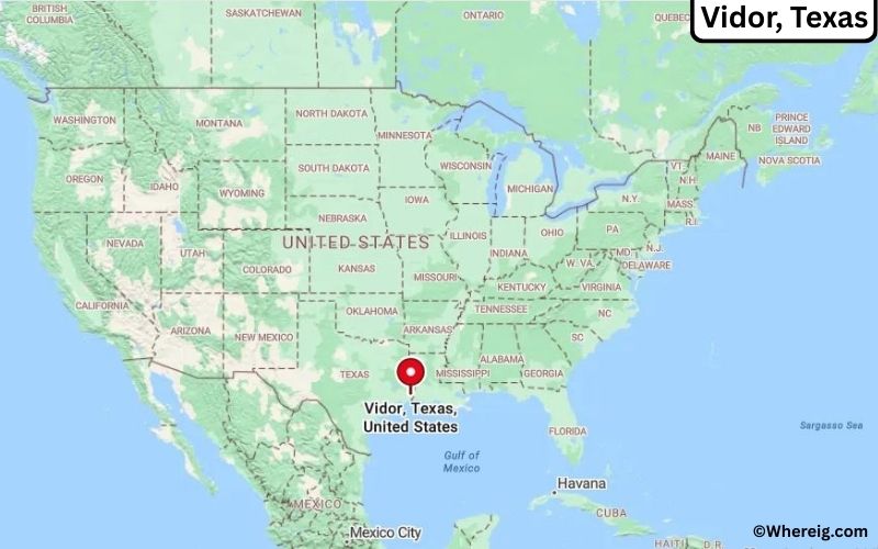 Where is Vidor, Texas
