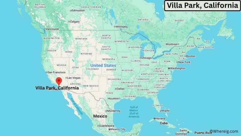 Where is Villa Park Located in Orange County, California
