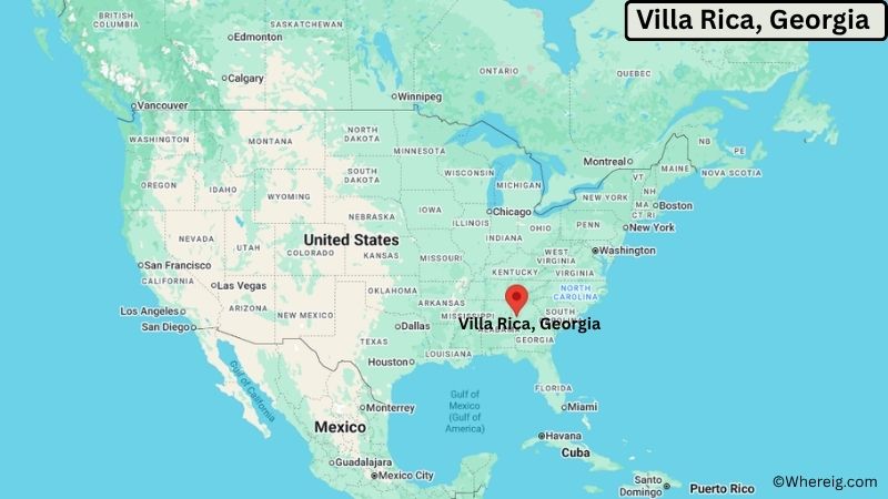 Where is Villa Rica Located in Carroll County, Georgia