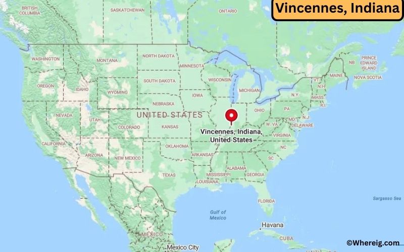 Where is Vincennes, Indiana