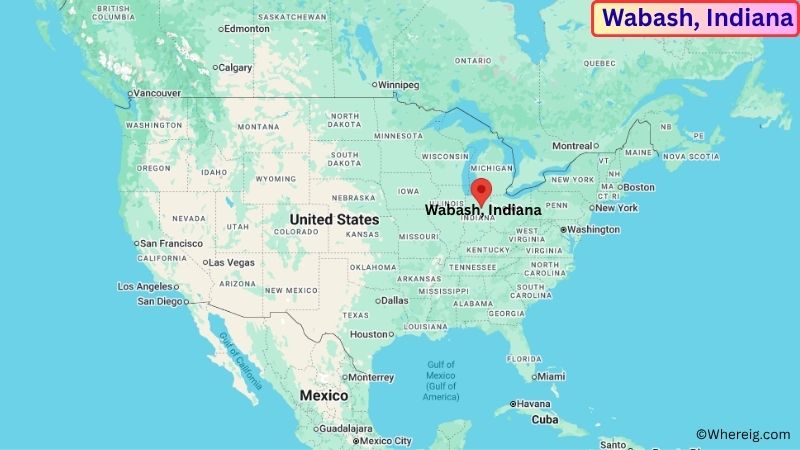 Where is Wabash Located in Wabash County, Indiana