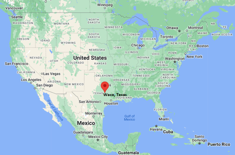 Where is Waco, Texas