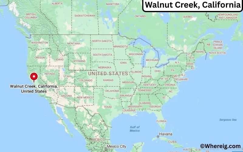 Where is Walnut Creek Located in Contra Costa, California