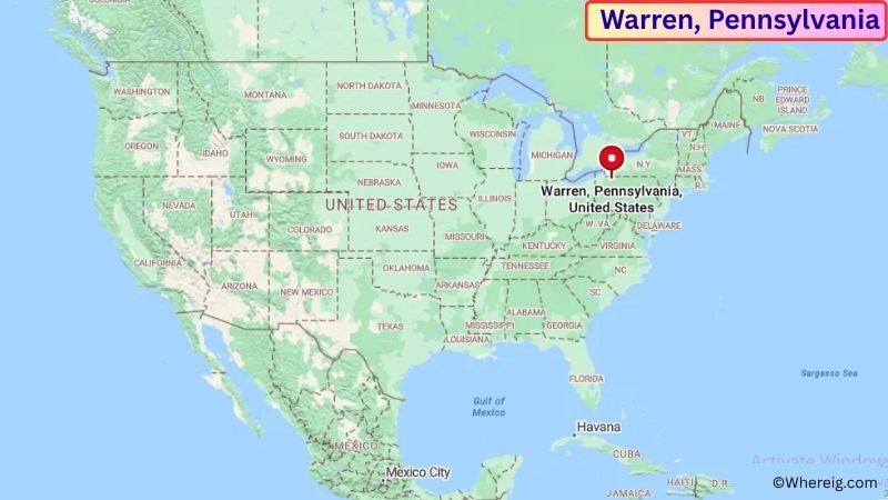 Where is Warren Located in Bradley County, Arkansas