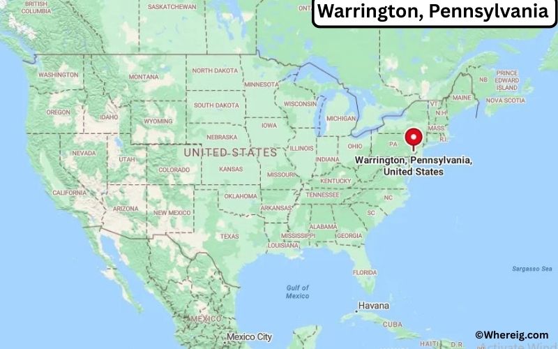 Where is Warrington, Pennsylvania