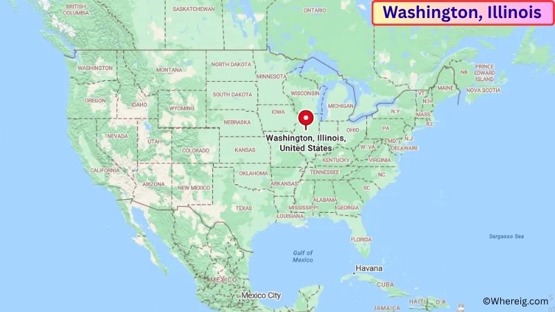 Where is Washington Located in Tazewell County, Illinois