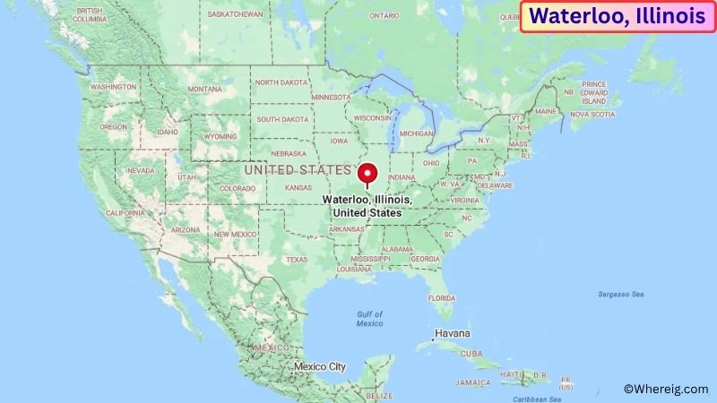 Where is Waterloo Located in Monroe County, Illinois