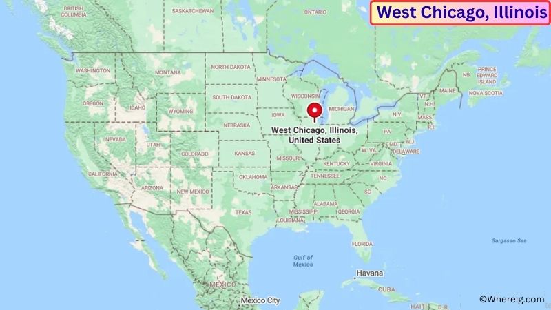 Where is West Chicago Located in DuPage County, Illinois