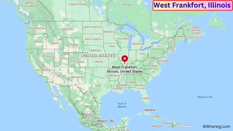 Where is West Frankfort Located in Franklin County, Illinois
