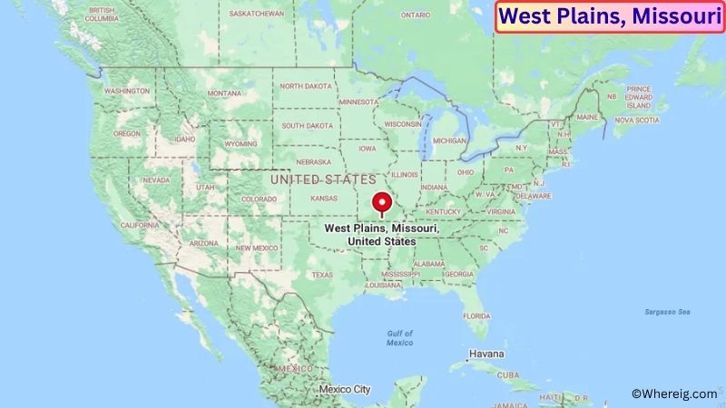 Where is West Plains Located in Howell County, Missouri