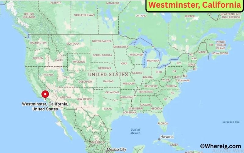 Where is Westminster Located in Orange, California
