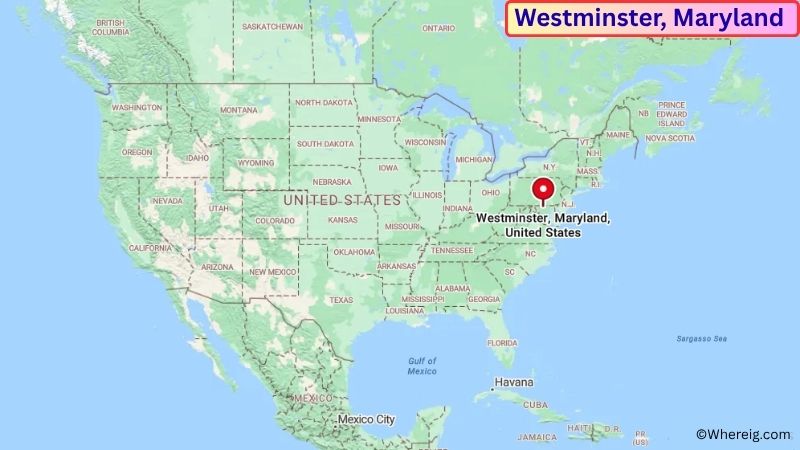 Where is Westminster Located in Carroll County, Maryland