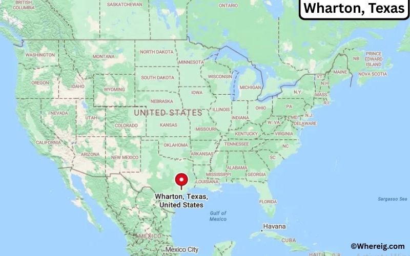Where is Wharton, Texas