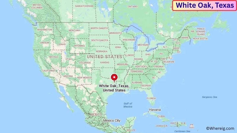 Where is White Oak Located in Gregg County, Texas