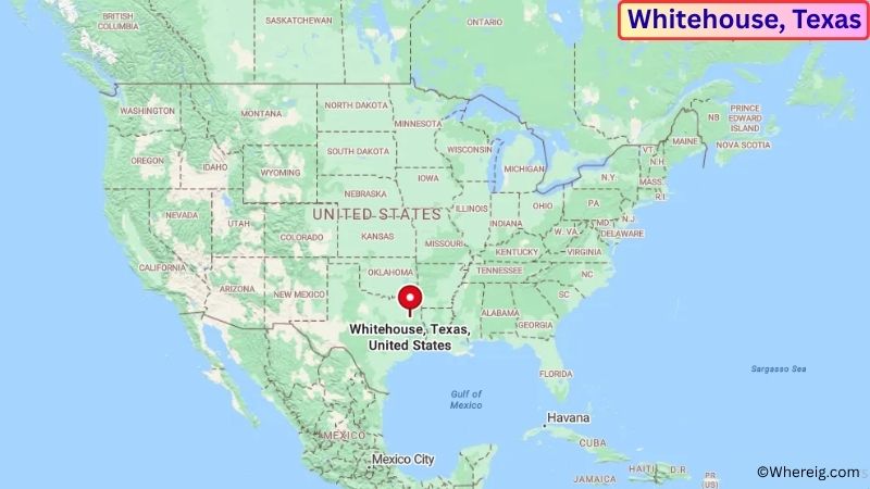 Where is Whitehouse Located in Smith County, Texas