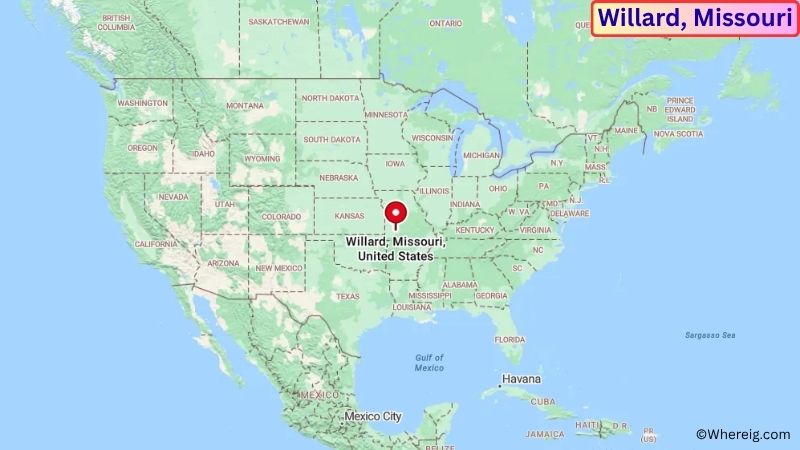 Where is Willard Located in Greene County, Missouri