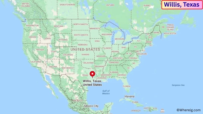 Where is Willis Located in Montgomery County, Texas